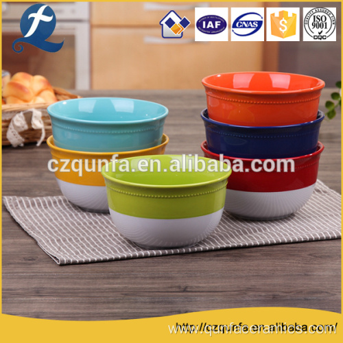 Wholesale Printing Colorful Tableware Mixing Salad Bowl Set